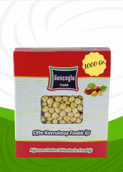 Hediyelik Kavrulmuş Fındık Kutuda Vakumlanmış 1 Kg.