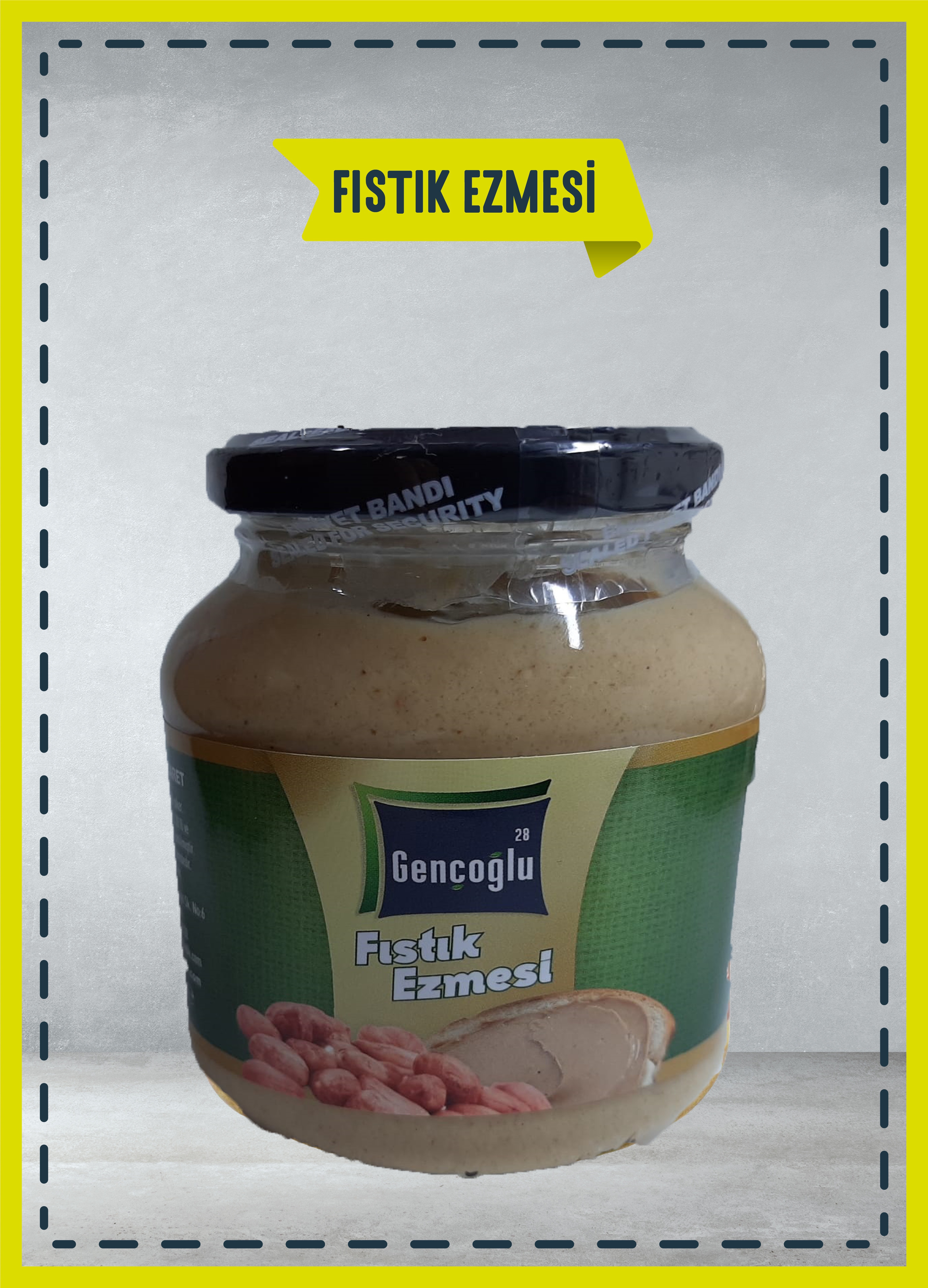 Gençoğlu Fıstık Ezmesi 300 Gr.